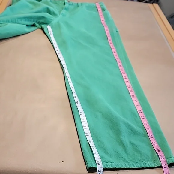 Wrangler Size 32 Green Casey Jones Wide Leg Carpenter Baggy Loose Fit Jeans - Picture 12 of 14